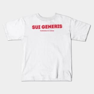 Sui Generis - Confesiones de invierno Kids T-Shirt